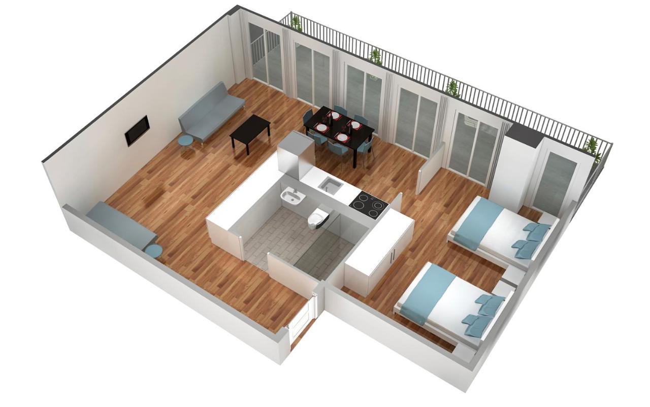 Hitrental Marktplatz Apartments Basel Bagian luar foto