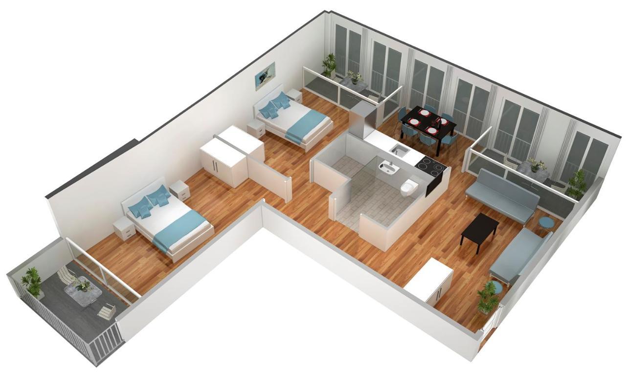 Hitrental Marktplatz Apartments Basel Bagian luar foto